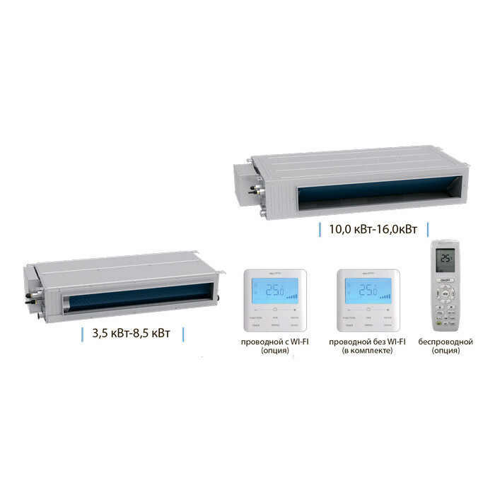 Канальный кондиционер Aeronik ASI-AFH160RHS1/B-S INV/ASO-AGUHN160R1/INV