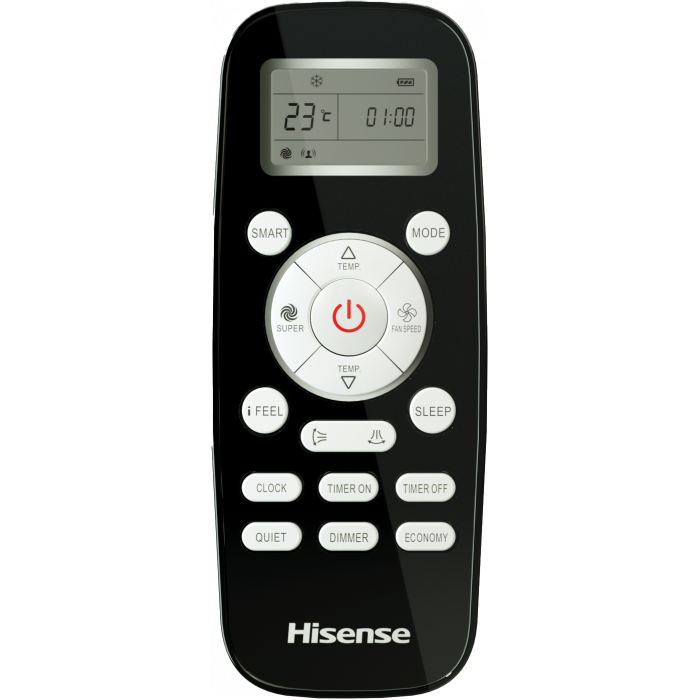 Настенная мульти-сплит-система Hisense Premium Black Fm Dc Inverter R32 на 4 комнаты