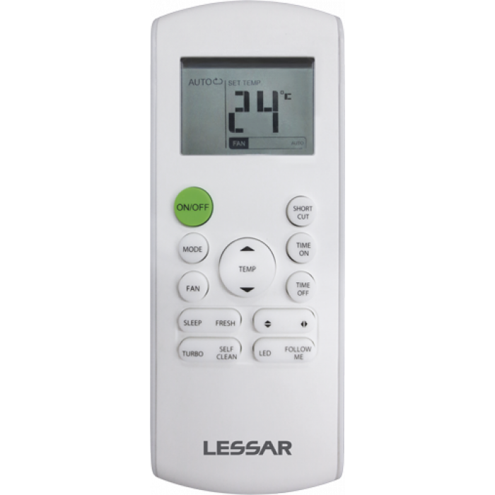 Инверторный настенный кондиционер Lessar LS-HE07KRA2B/LU-HE07KRA2B
