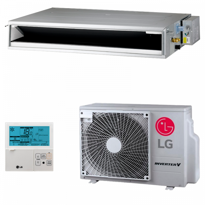 Канальный кондиционер LG CL24R.N30/UU24WR.U40
