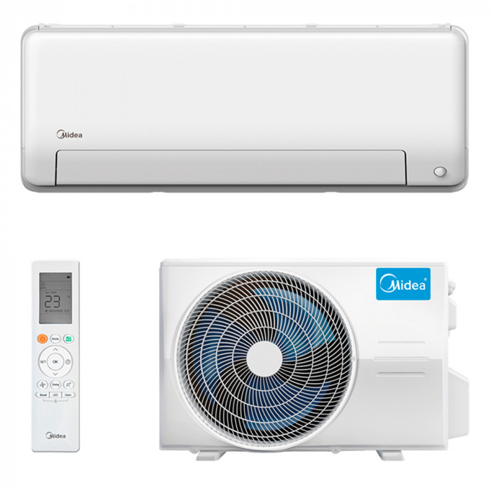 Настенный кондиционер с wifi управлением Midea MSHP-09N8D6-I/MSHP-09N8D6-O