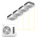 Кассетная мульти-сплит-система Zanussi Multi Combo ERP DC на 4 комнаты